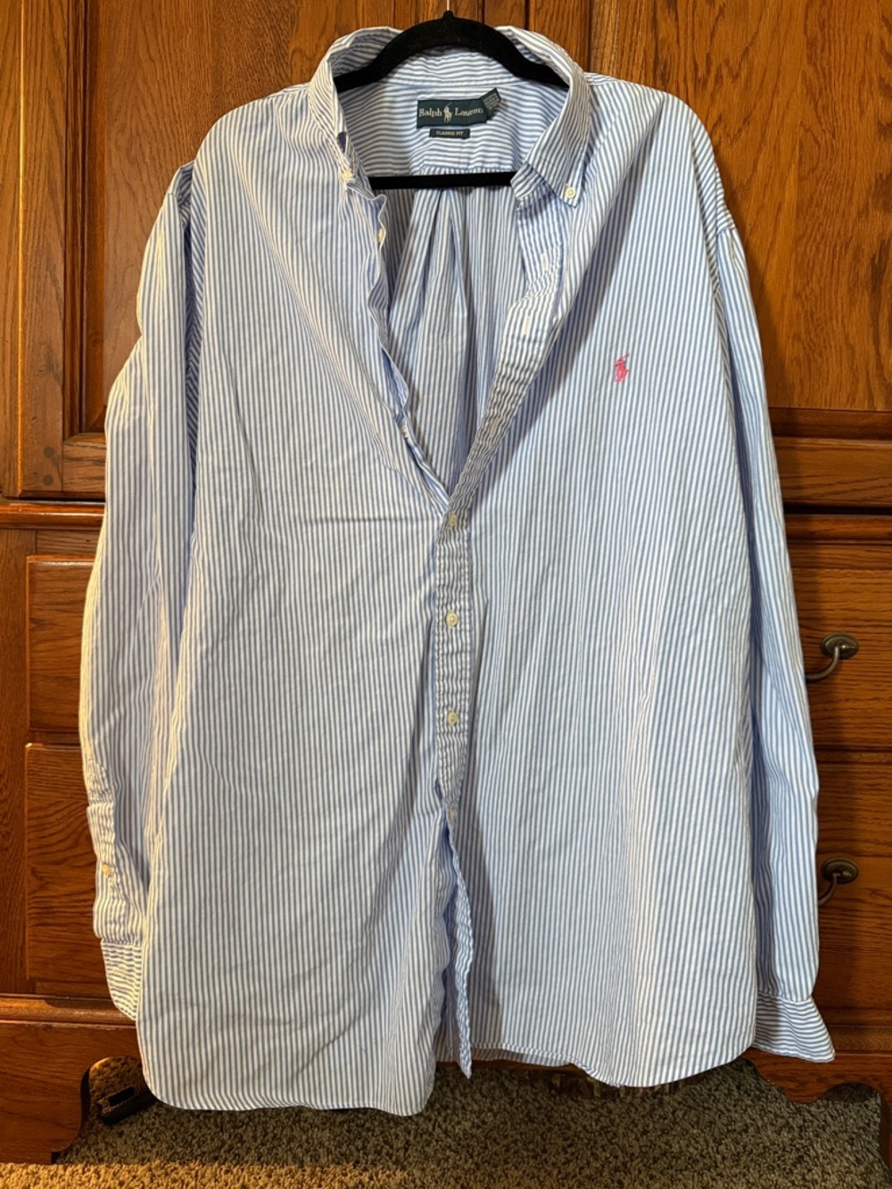 Ralph Lauren pinstripe button up